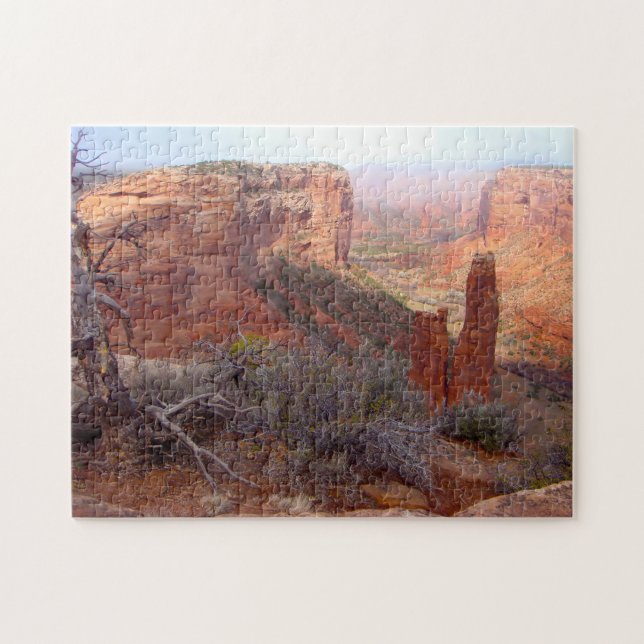 Spindelbenets klippkanjon De Chelly Arizona. Pussel (Horisontell)
