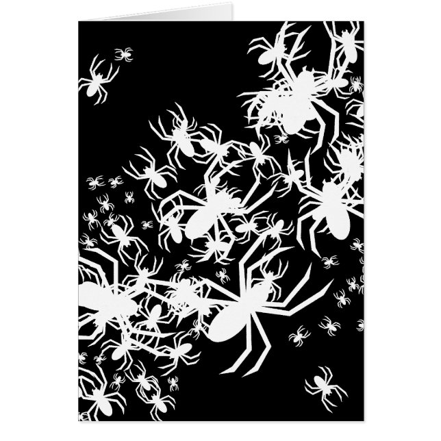 Spindelbunch Hälsningskort (Framsidan)