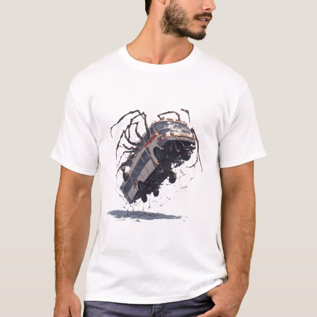 Spindelbuss T Shirt (Framsida)