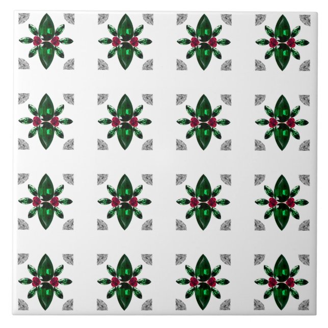 Spindeldesign Kakelplatta (Framsidan)