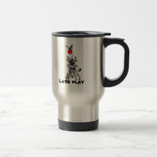 Spindelkaffe mugg-låt oss lek resemugg