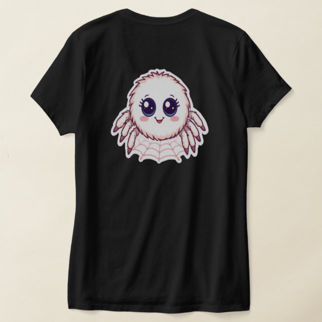 Spindelkvinnostil T Shirt (Laydown Baksida)