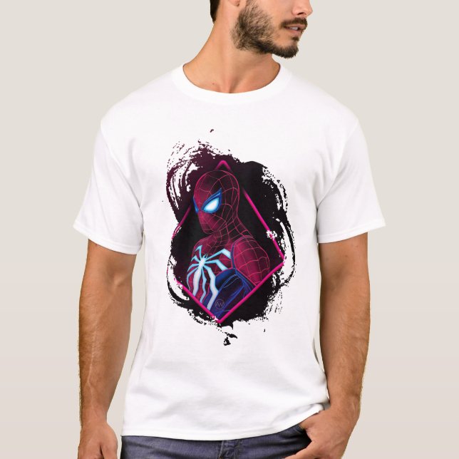 Spindelmannen Neon Web T Shirt (Framsida)