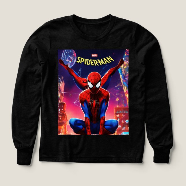 spindelmannen t-shirt för barn (Design framsida)
