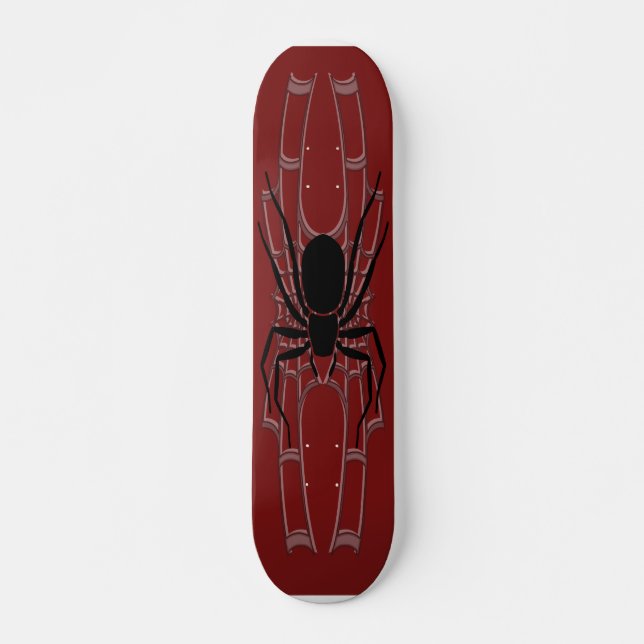 Spindeln stiger ombord skateboard bräda 19,5 cm (Framsida)