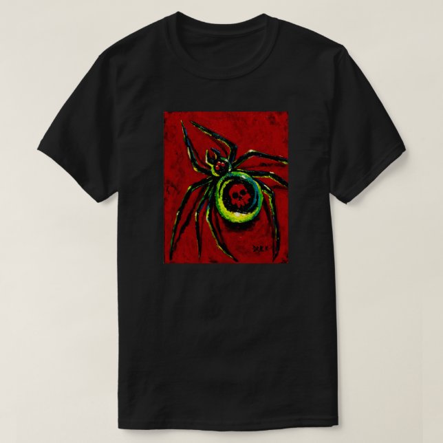 spindeln tee shirt (Design framsida)