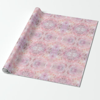 Spindelnät för enkel Whimsical Cute Rosa Presentpapper