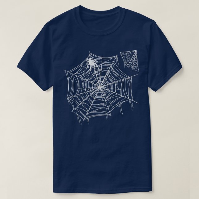 Spindelnät Halloween Gift Spider T Shirt (Design framsida)