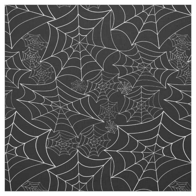 spindelnät halloween gotisk spindel nät svart tyg (Provkarta)