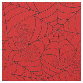 spindelnät halloween gotisk spindel web röd tyg