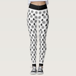 Spindelnät Halloween Leggings
