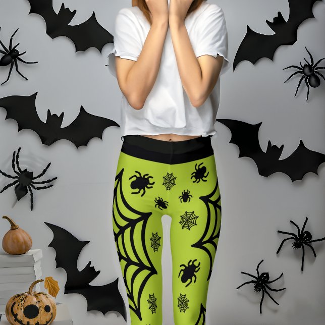 Spindelnät Halloween Leggings (Skapare uppladdad)