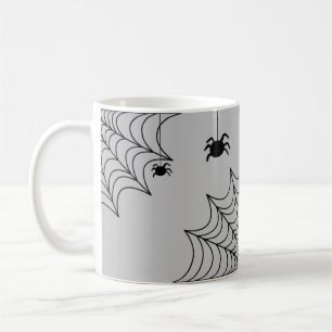Spindelnät Halloween Mugg
