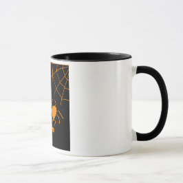spindelnät Happy halloween Mugg