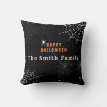 Spindelnät Happy halloween-Personlig