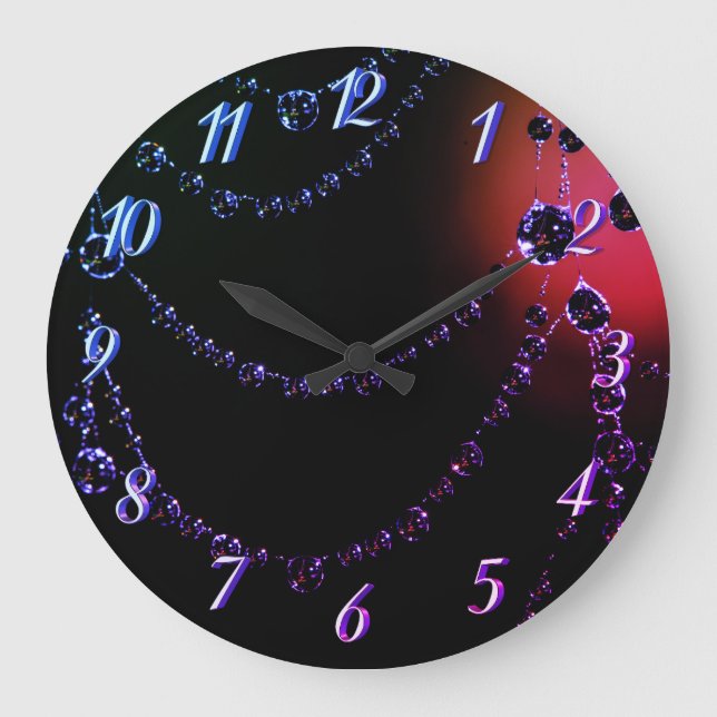 Spindelnät juveler stor klocka (Framsida)