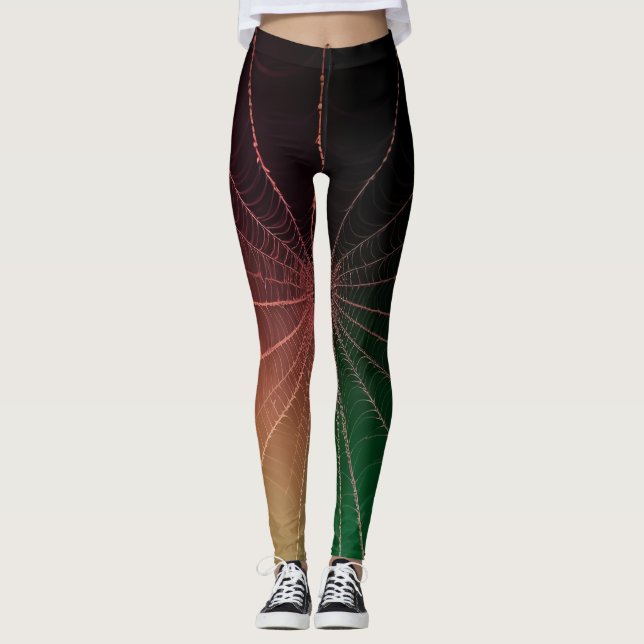 spindelnät leggings (Framsida)