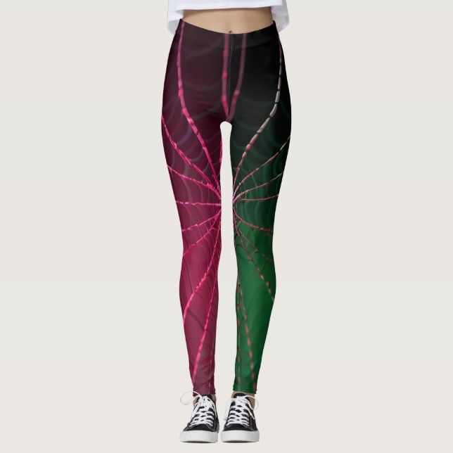 spindelnät leggings (Framsida)