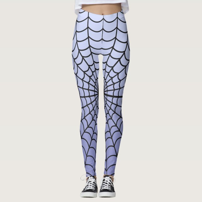 Spindelnät Mönster ~ London Fog Design ~ * ~ Leggings (Framsida)