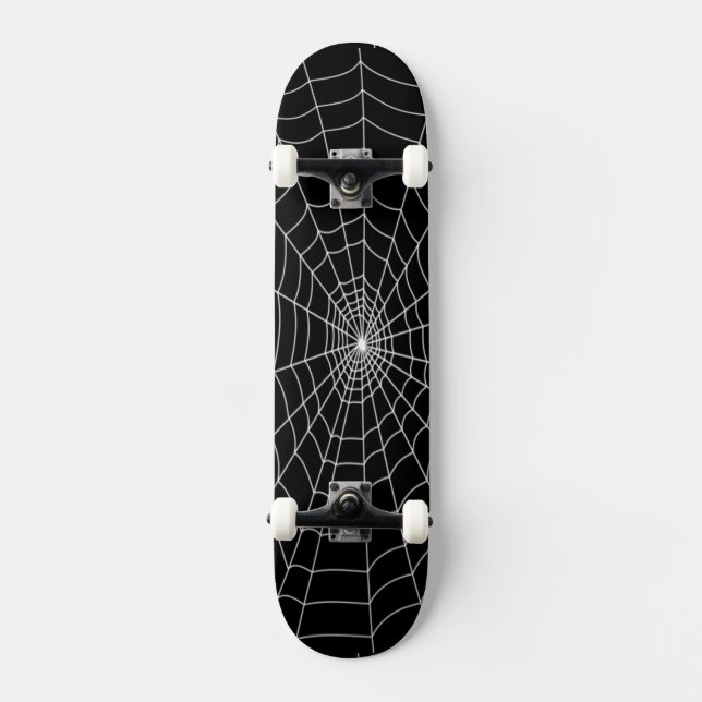 Spindelnät Old School Skateboard Bräda 18 Cm (Framsida)