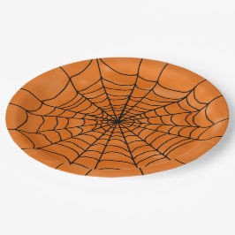 Spindelnät på Orange Halloween