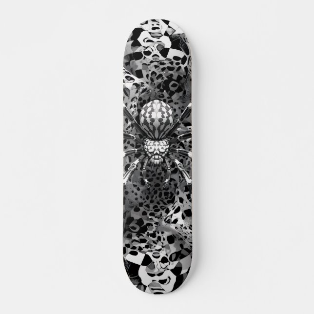 Spindelnät skateboard (Framsida)