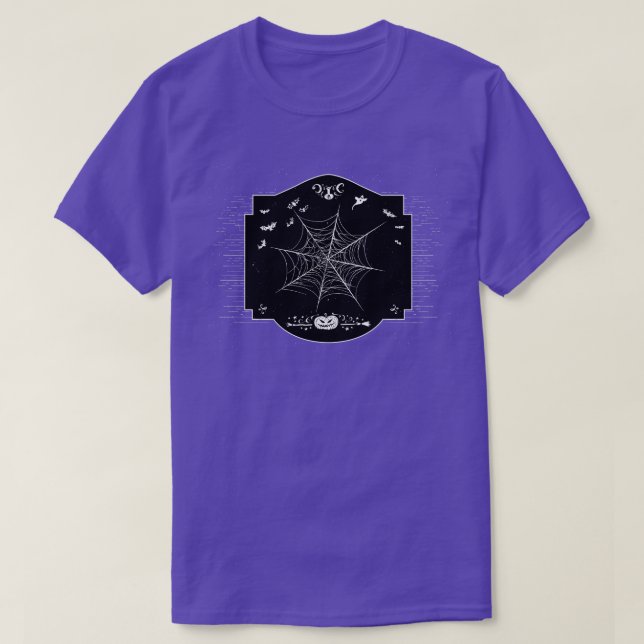 Spindelnät T Shirt (Design framsida)