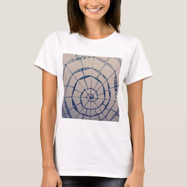 Spindelnät  t shirt (Framsida)