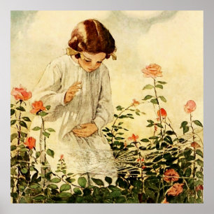 Spindelnätet av Jessie Willcox Smith Poster