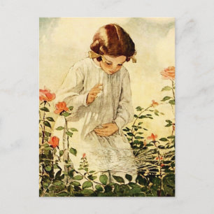 Spindelnätet av Jessie Willcox Smith Vykort