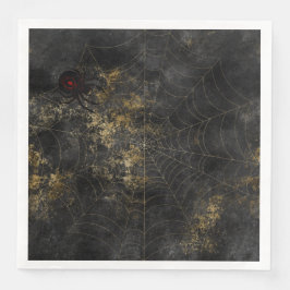 Spindelnätet Gothic Distress Spooky Pappersservett