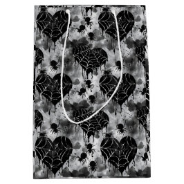 Spindelnätet Gothic Kärlek med Hearts