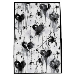 Spindelnätet Gothic Kärlek med Hearts