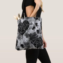 Spindelnätet Gothic Kärlek med Hearts Tygkasse