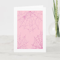 Spindelnätet rosa Pastel