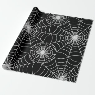 Spindelnätets mönstrad design presentpapper