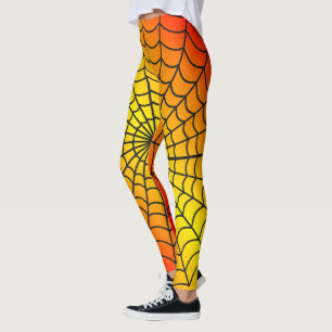 Spindelnätmönster~ avfyrar mönster~ leggings
