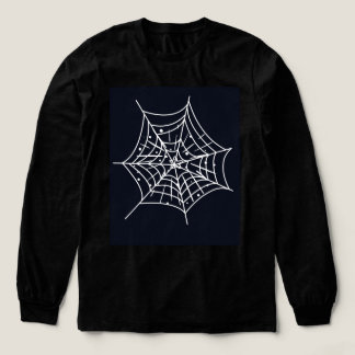 Spindelnätsgrafisk T-shirt – Kuslig och Stylish