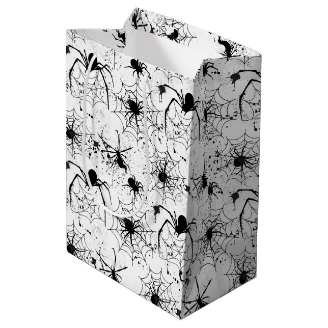 Spindelnätsmönster Halloween  (Baksidan Vinklad)