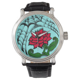 Spindelnätsros Ur Armbandsur