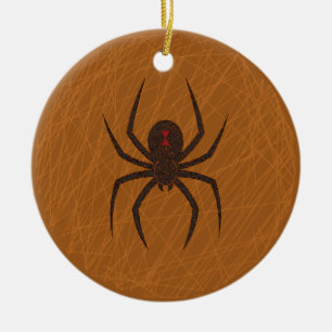 Spindelns Webben-ornament Julgransprydnad Keramik