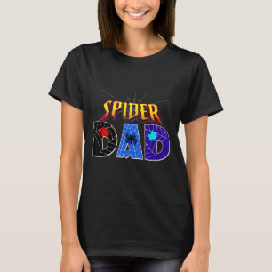 Spindelpappa design Fars dag Matchande familj T Shirt