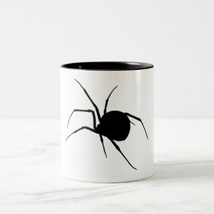 SpindelSilhouette Två-Tonad Mugg