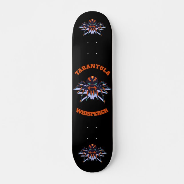 Spindelskateboard Mini Skateboard Bräda 18,5 Cm (Framsida)