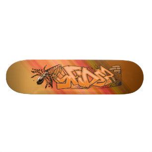 Spindelskateboard Old School Skateboard Bräda 18 Cm