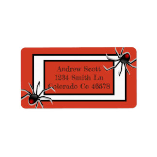 Spindlar Adressetikett
