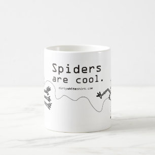 Spindlar är kalla kaffemugg