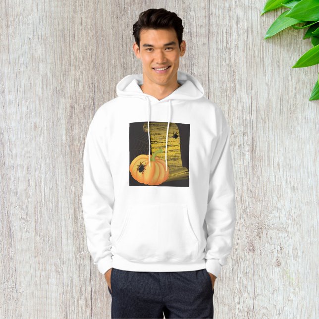 Spindlar Och Pumpa Hoodie (Skapare uppladdad)