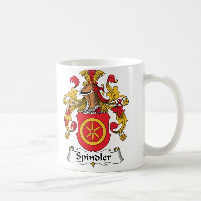 Spindler familjvapensköld kaffemugg (Höger)