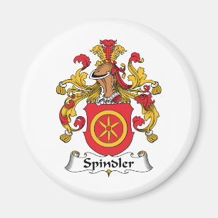 Spindler familjvapensköld magnet